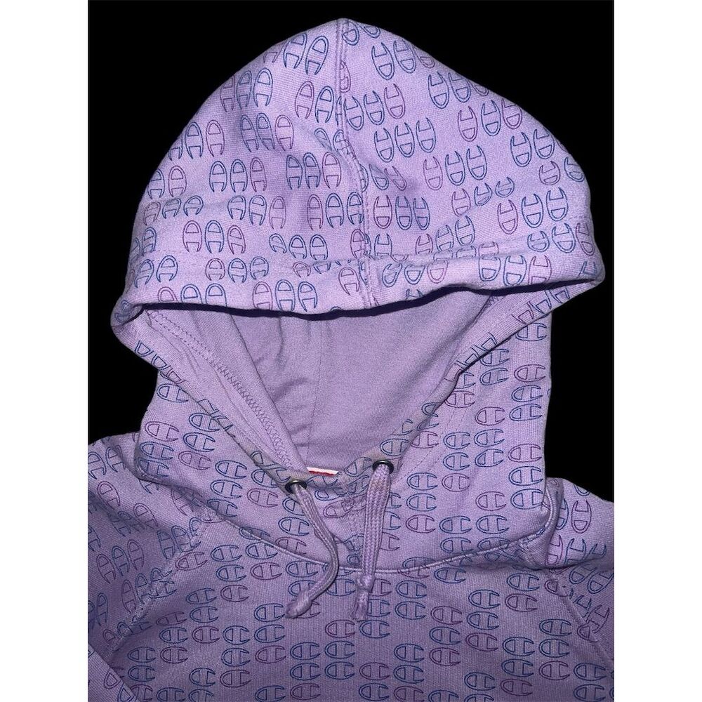 Champion Women’s Hoodie Purple Lilac M - Picture 10 of 16